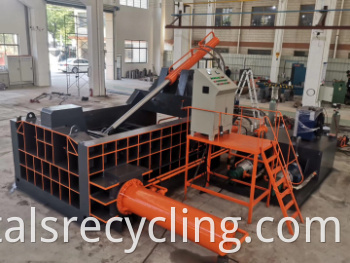 Y81f-250 Hydraulic Scrap Metal Iron Shavings Baler (factory)